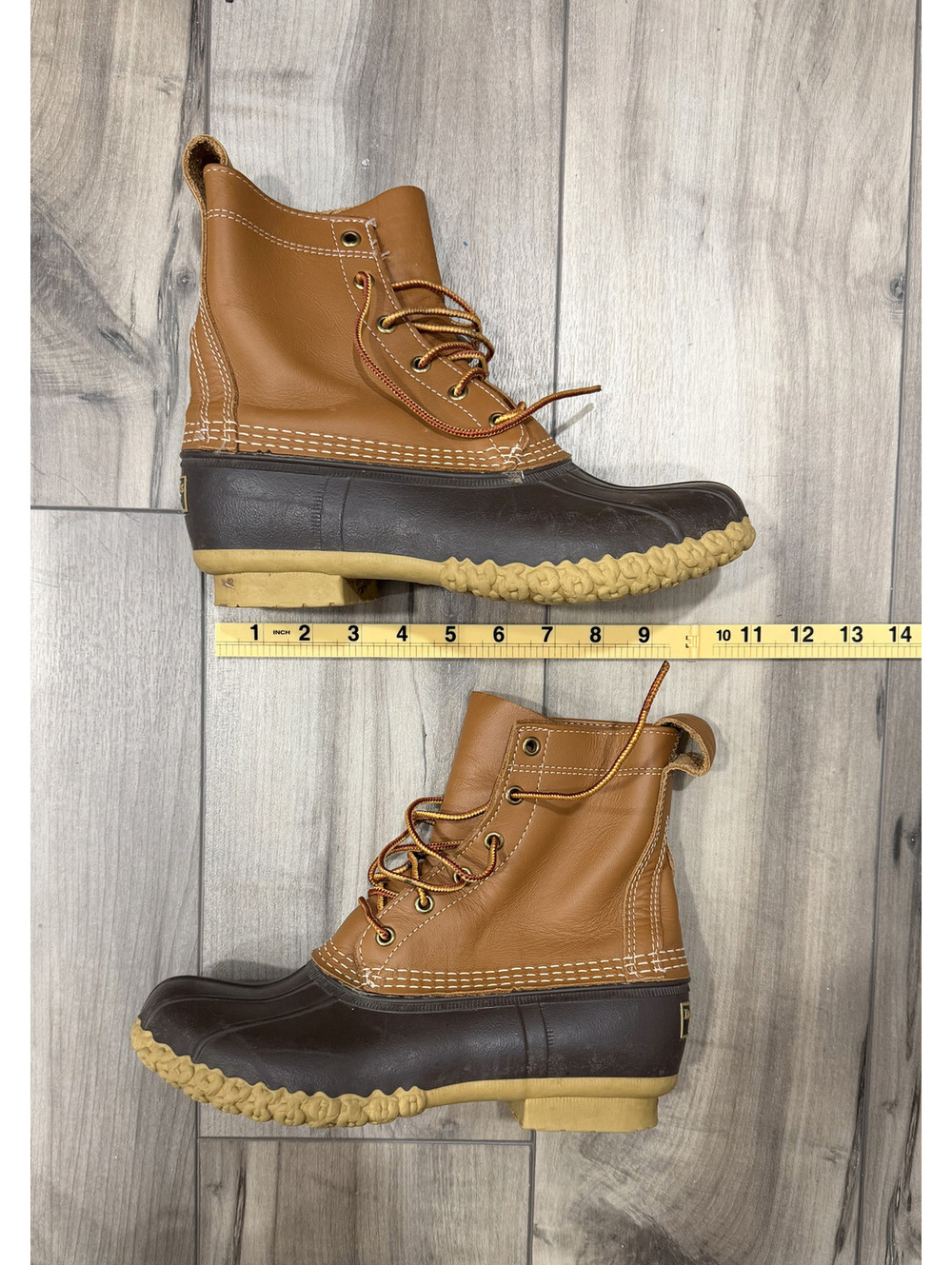 L.L. Bean Women's Leather Duck Boots - Size Unmarked